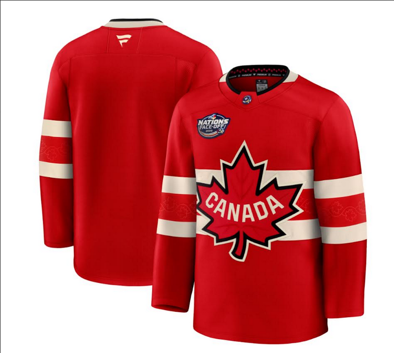 2025 Men  Canada red NHL Custom jersey->more jerseys->MLB Jersey